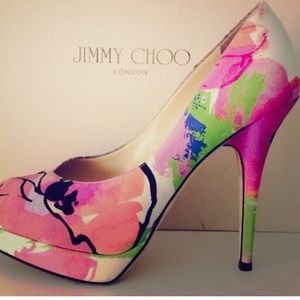 Jimmy Choo platform pump